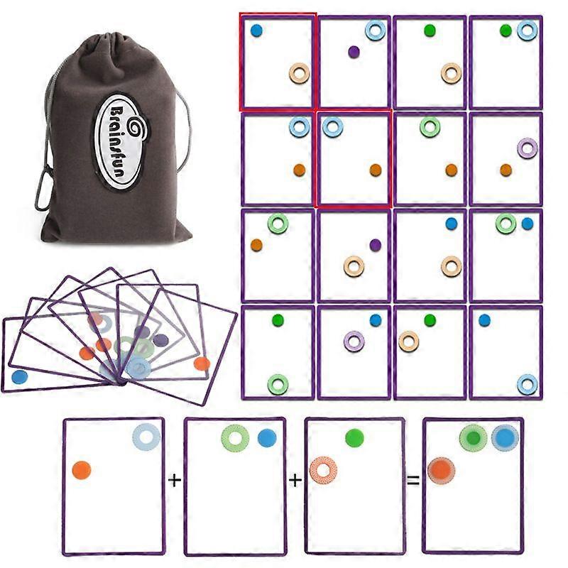 Overlapping Children's Tabletop Game Card Toy Board Game Spy Movie