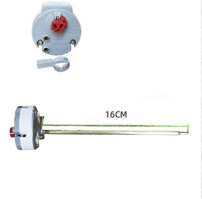 Plug Pole Temperature Control Thermostat Switch 16A Pure Copper Pole for Ariston Electric Water Heater KST18/T105 (Gray Short 16cm)