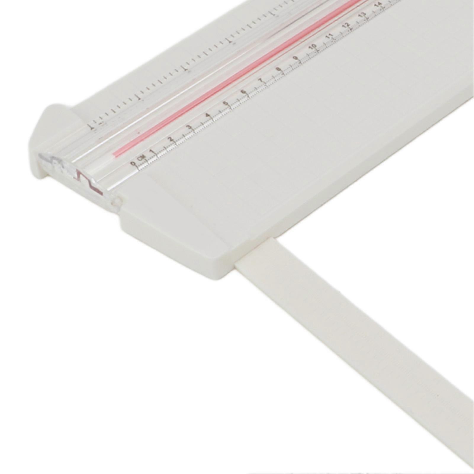 Small Paper Cutter Lightweight Portable Accurate Metric Imperial Scale Easy Operation Paper Trimmer for A3 A4 Paper Photo