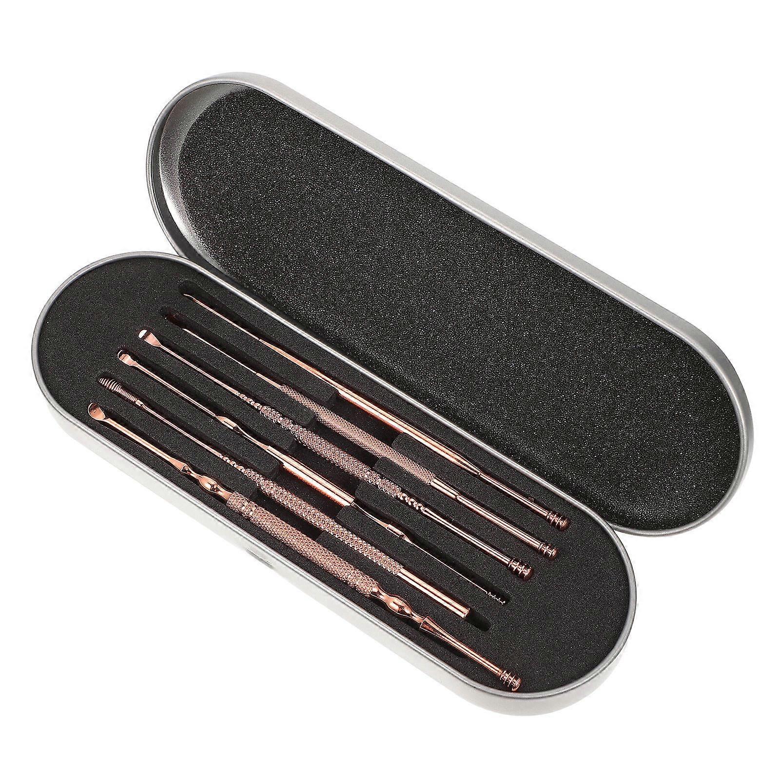 Stainless Steel Ear Cleaning Instruments Reusable Ear Cleaners For Family Use Corrosion Resistance 1 Set