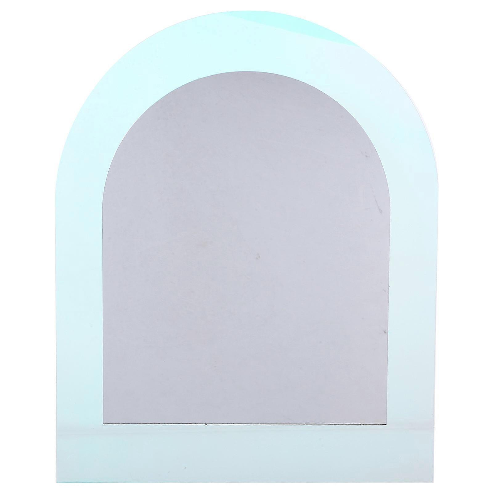 Modern Acrylic Arch Mirror Wall Decor for Bedroom, Living Room, Entryway, and Bathroom – Enhances Brightness and Offers Versatile Usage