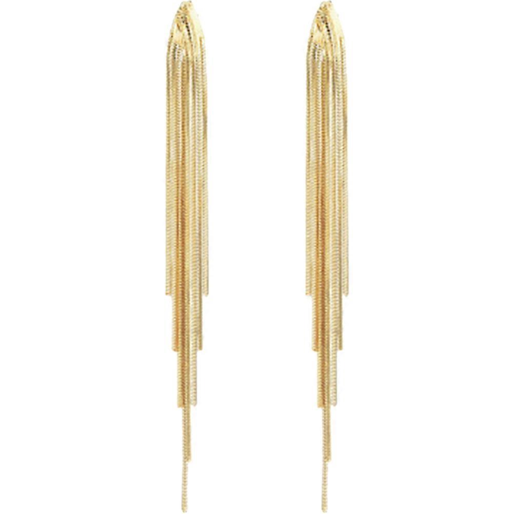 a refined and engaging product description for your **"1 Pair Stylish Tassel Dangle Earrings"**:

 

✨ **Stylish Tassel Dangle Earrings for Women –