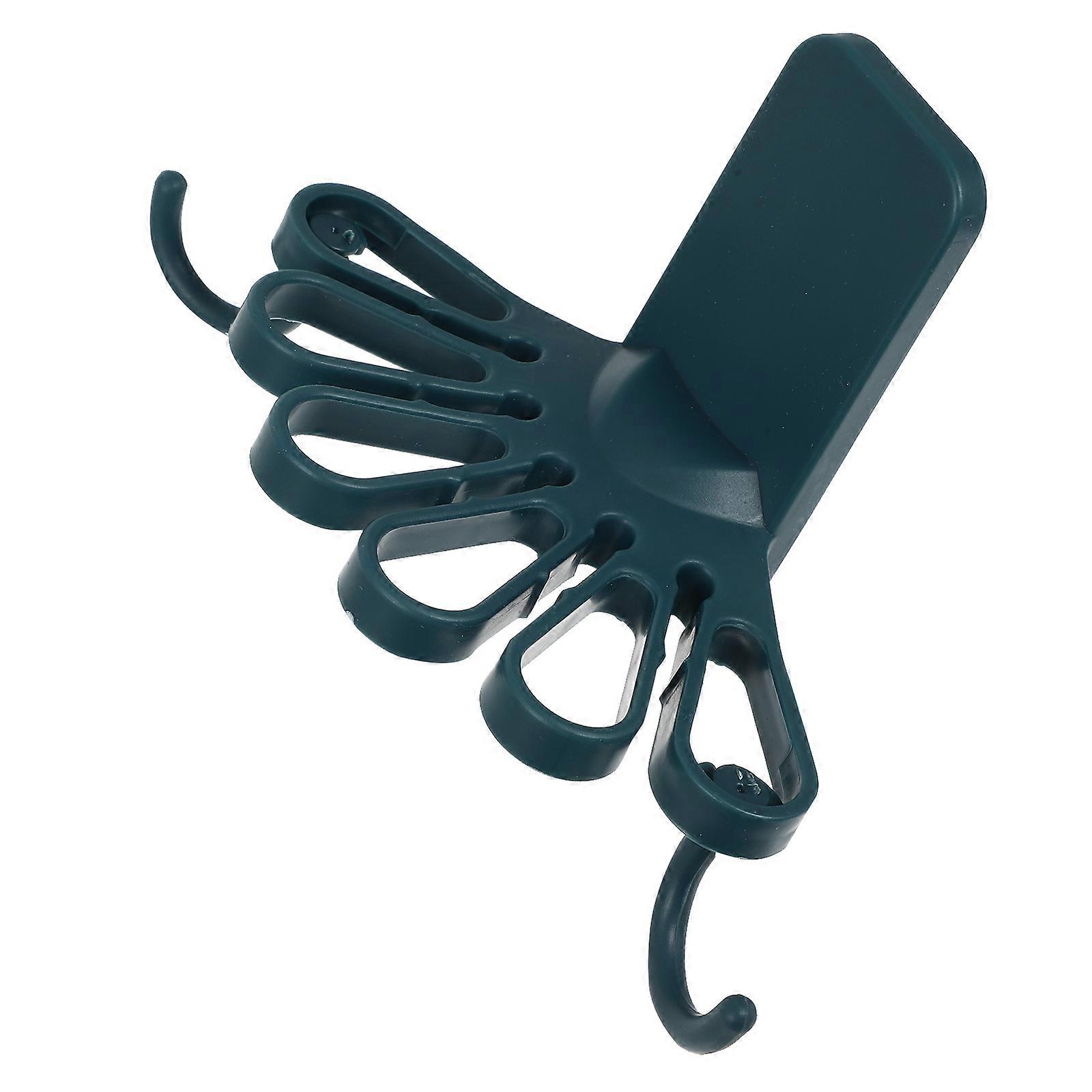 Kitchen Towel Hook Wall-Mounted Towel Racks Blue 12.00X9.00X6.00Cm Modern Simple Design For Home 1Set