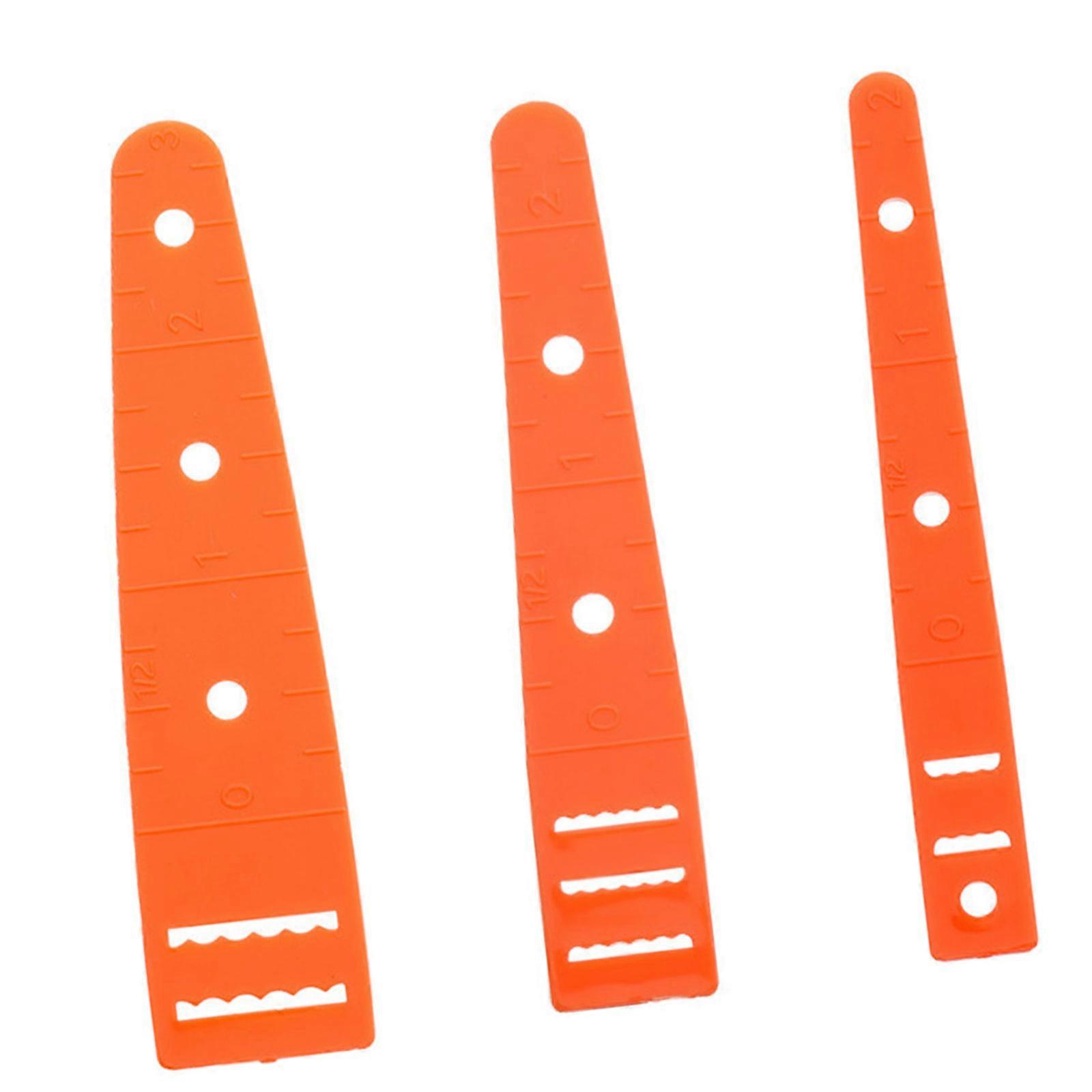 High Efficiency Plastic Cord Threader for Hat String Crafting With Color Coding Designs  Orange