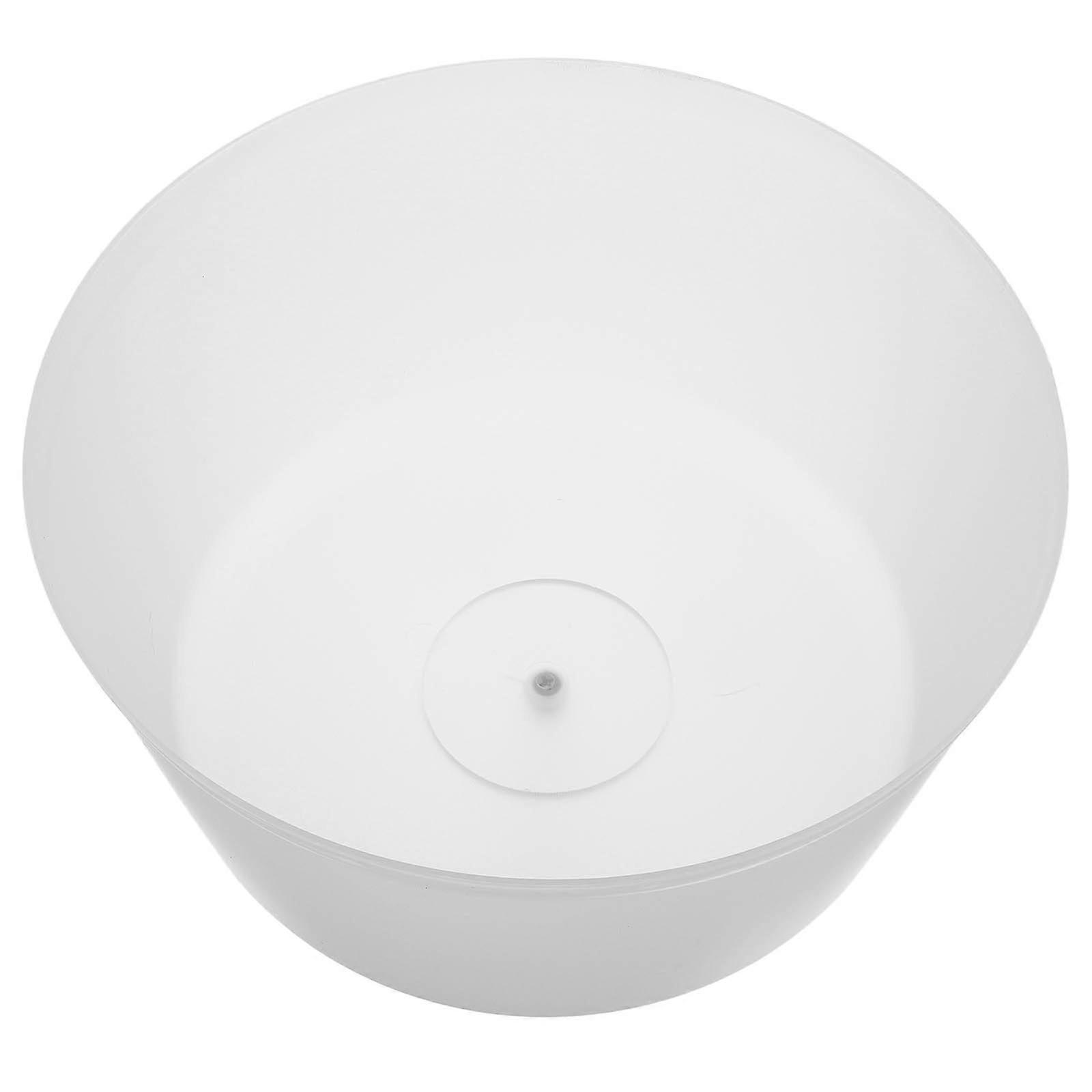 White Plastic Sauna Barrel Liner Replacement Easy to Clean Comfortable Touch Fits Your Bucket