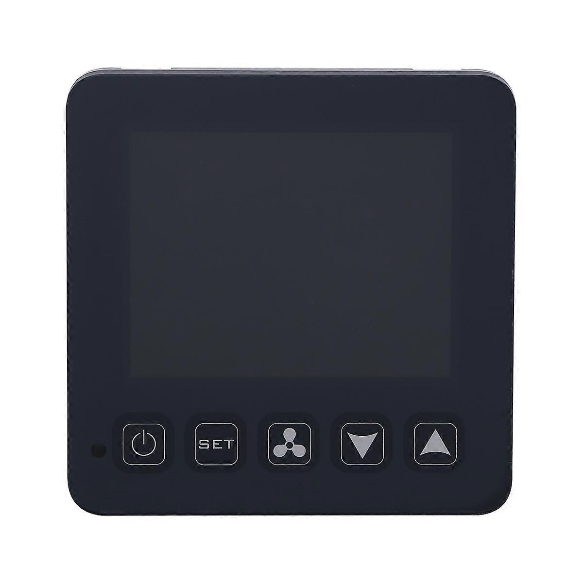 Central Heating Thermostat Hy08ac-2 Programmable Thermostat Home Use Office Use Polycarbonate Abs Plastic Remote Control Via Wifi 1Pcs