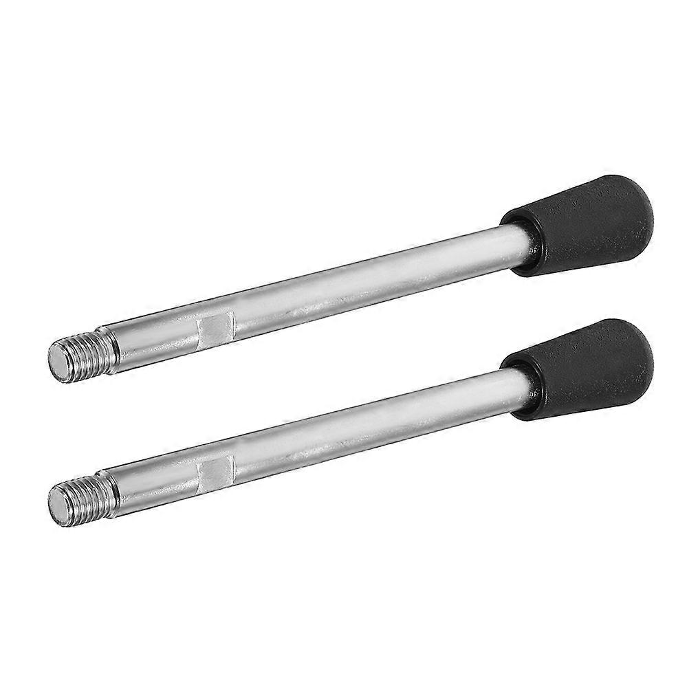 2pcs Threaded Revolving Handwheel Handles, Durable Metal Clamping Handgrips for Drill Press Machines, Enhanced Precision Lathe Tool Replacement Parts