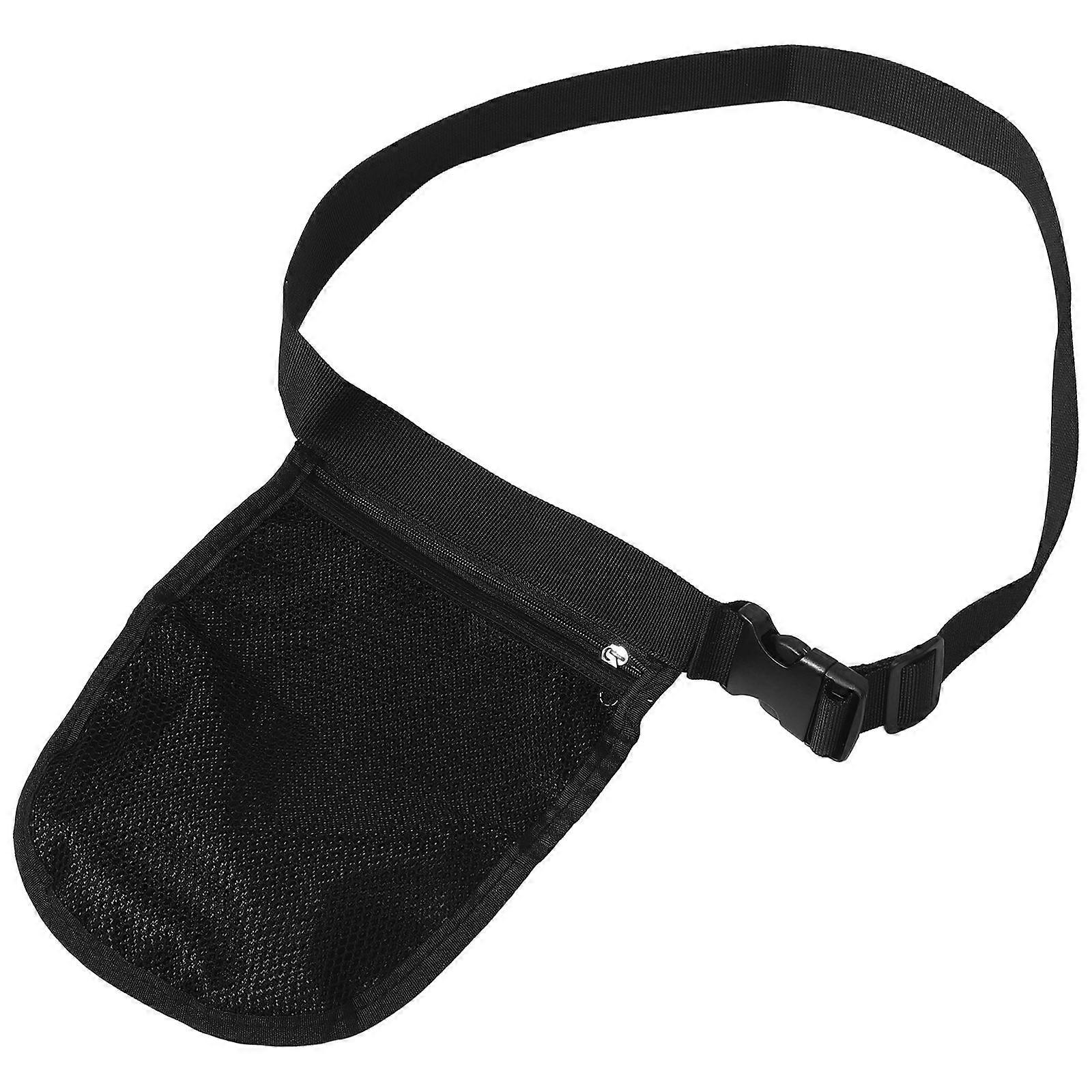 Lightweight Reusable Tennis Ball Mesh Bag with Zipper Closure for Durable Outdoor Storage and Easy Carrying