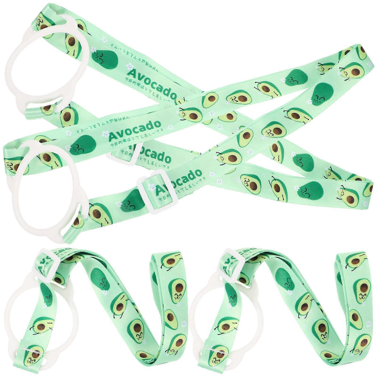 Water Bottle Sling Carrier Dual-Use Strap Rope Green Color Portable And Durable