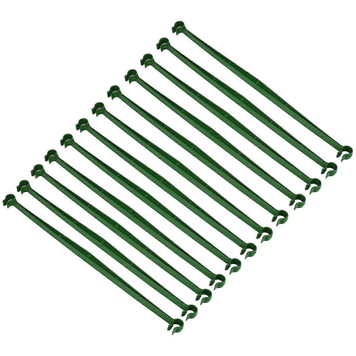 Expandable Trellis Connectors for Plants Green Sturdy PP Material Adjustable Angle Connectors 12pcs