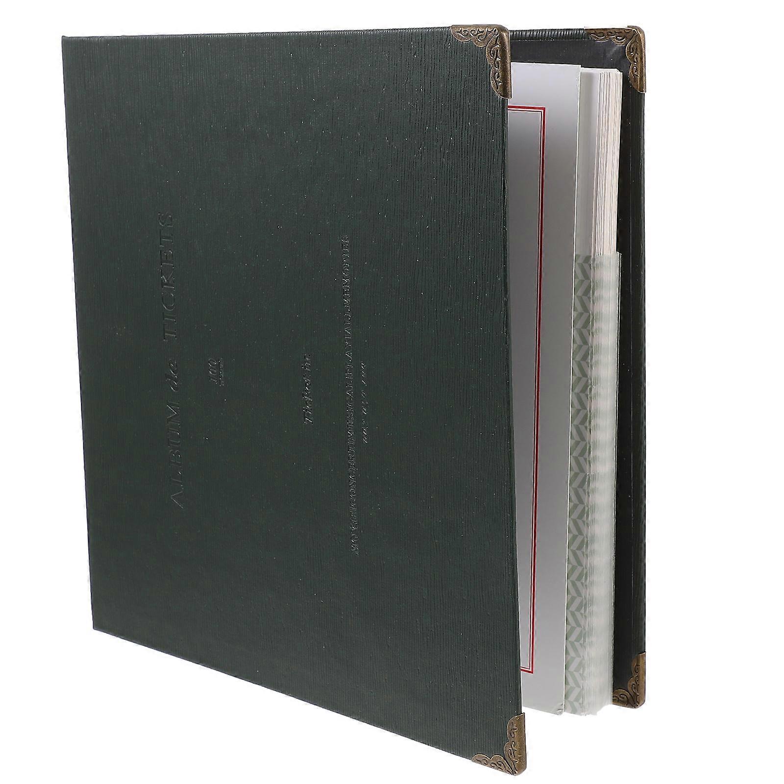 Ticket Storage Album For Home Use And Office Use In Fashion Outlook Design 1Pack