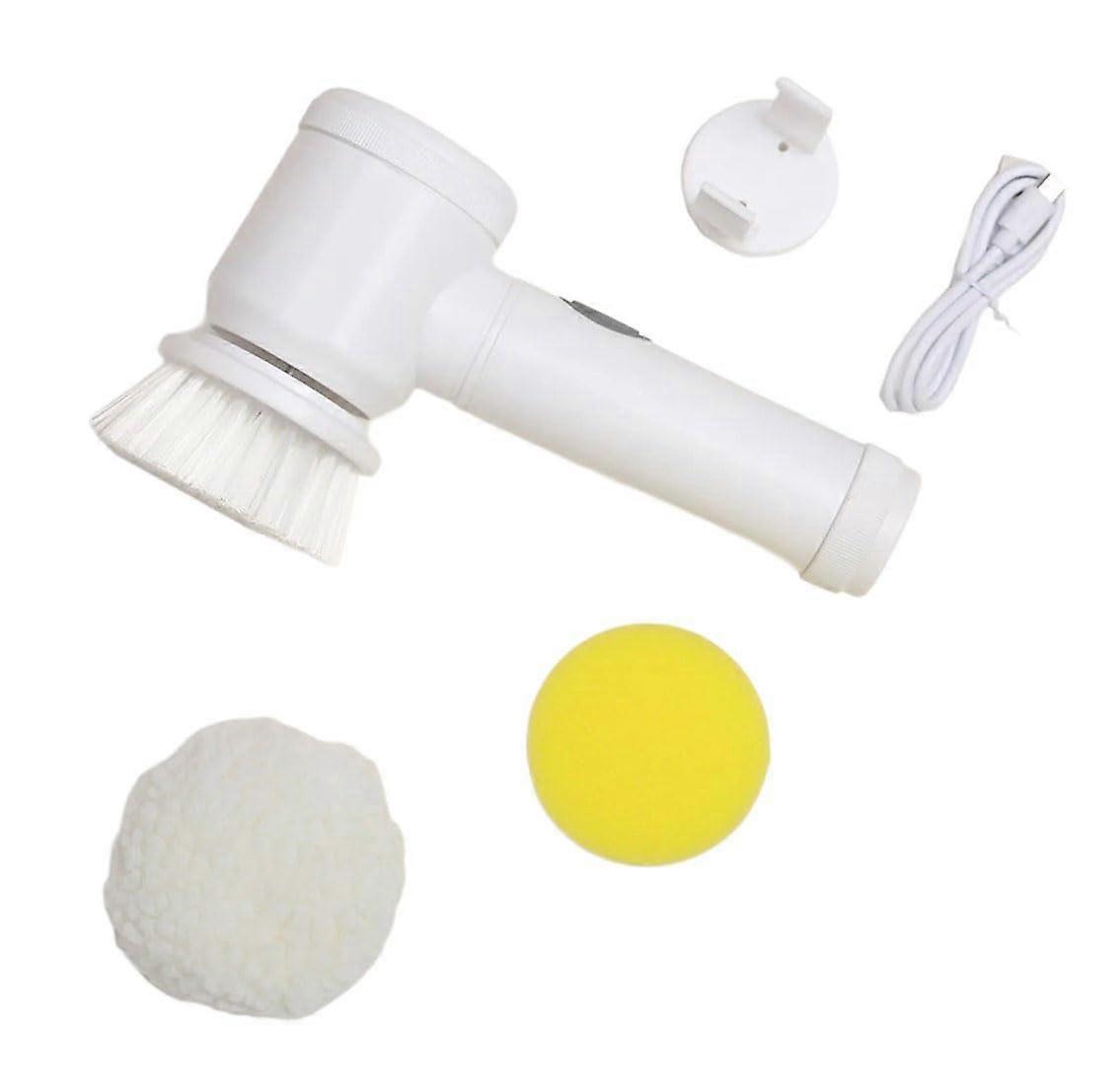 Multipurpose Electric Scrub Brush for Kitchen and Handheld Laundry