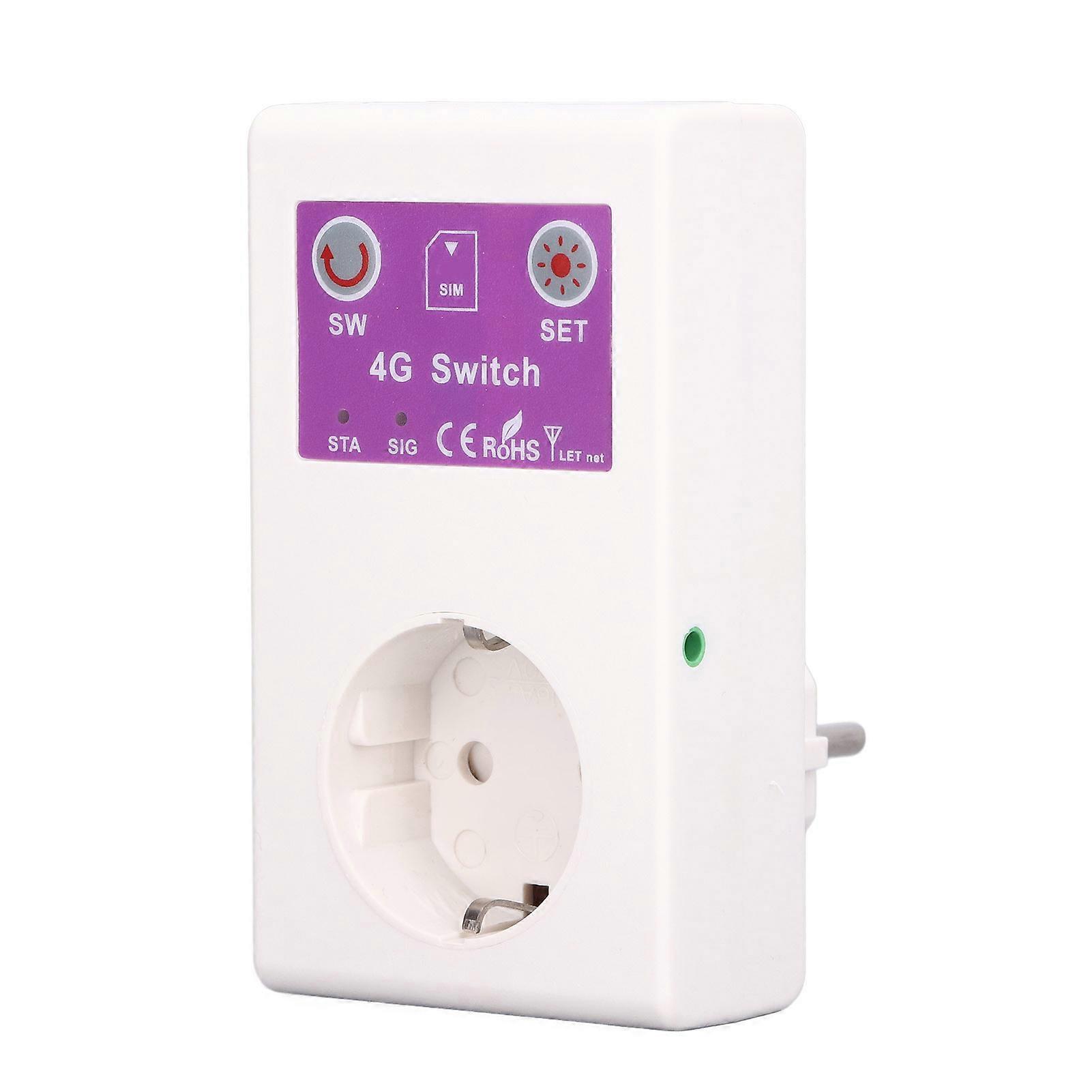 Afstandsbediening Smart Socket Intelligent 4G-stopcontact met temperatuursensor