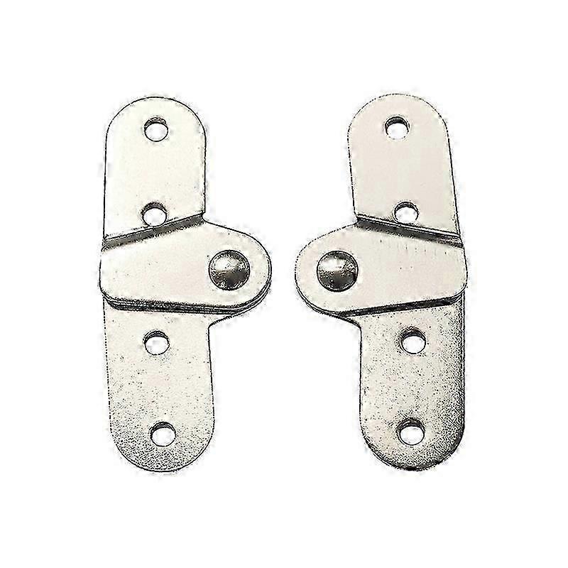 2pcs Attic Ladder Hinge Replacement Step Attachment Telescopic Engineering