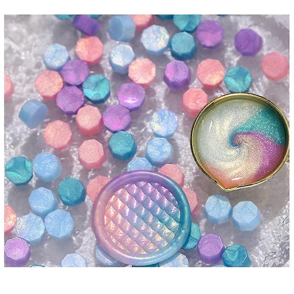 Wax Seal Beads Pack of 300 in Purple Color for Envelope Sealing, Craft Projects, and Invitations
