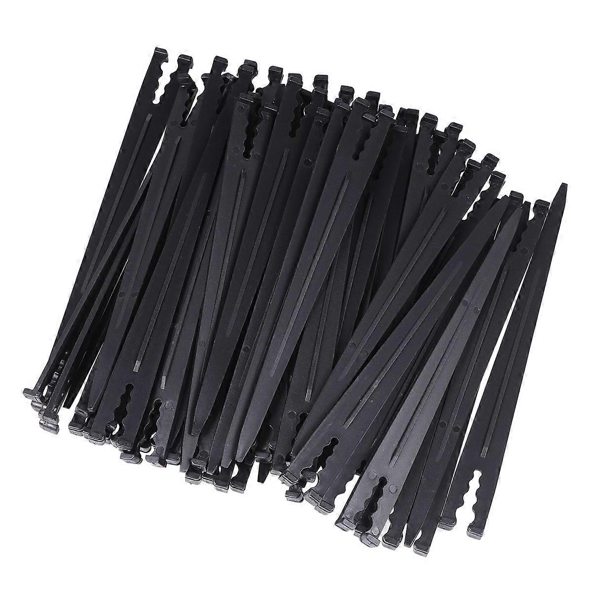 Drip Irrigation Tubing Stakes, Durable and Reusable, Ideal for Lawn and Garden Support