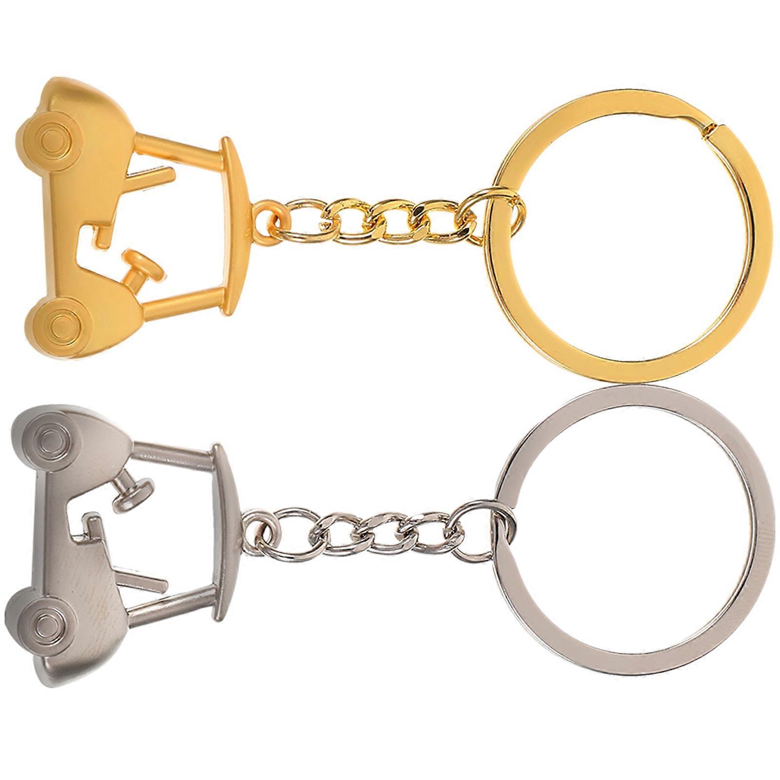 Golfing Course Key Ring, Elegant Design to Enhance Your Daily Essentials