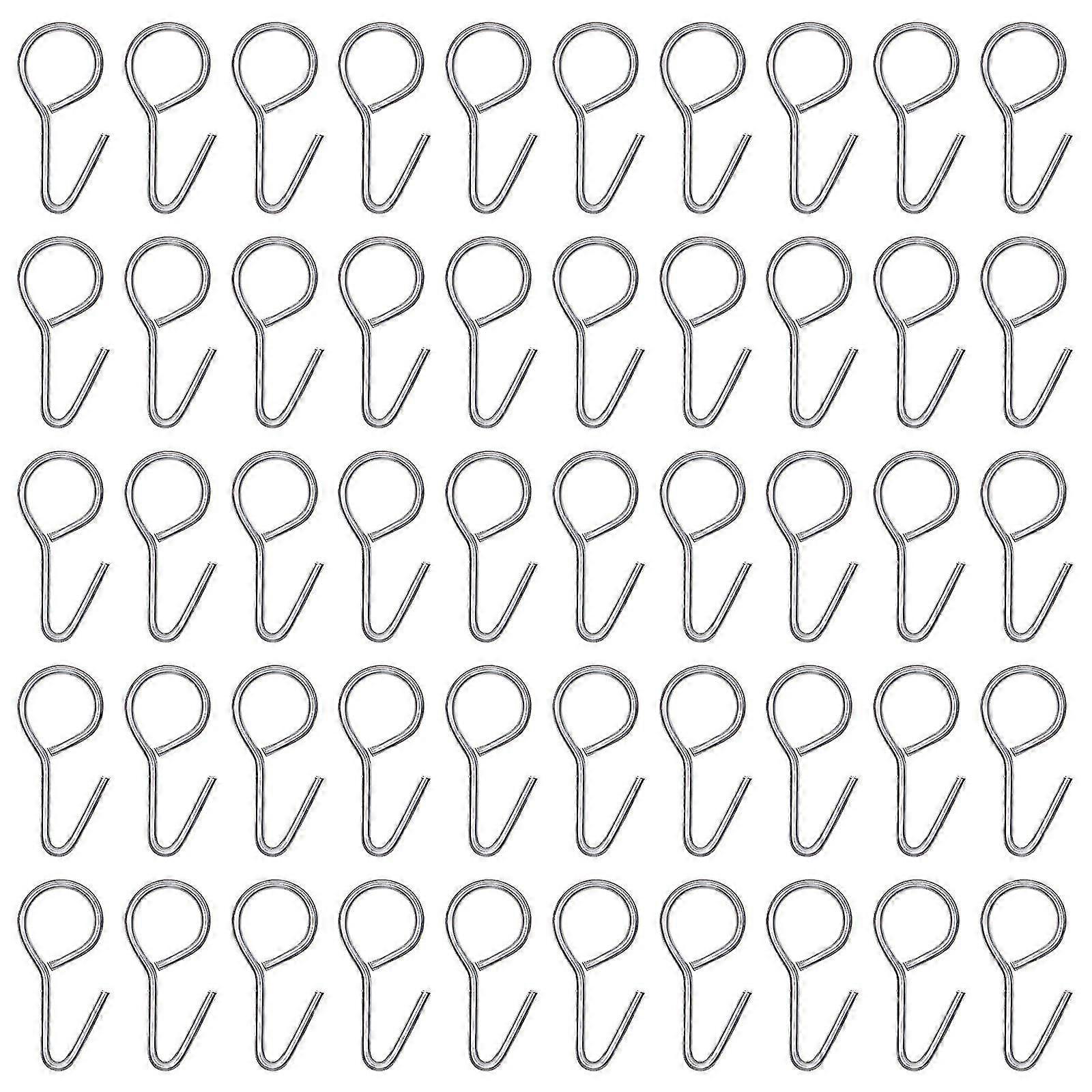 100pcs Metal Car Seat Cover Fixing Hooks