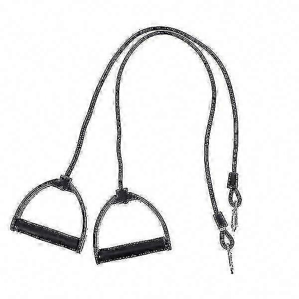 1 Pair Stepper Resistance Bands - Fitness Exercise Ropes for Workouts & Training