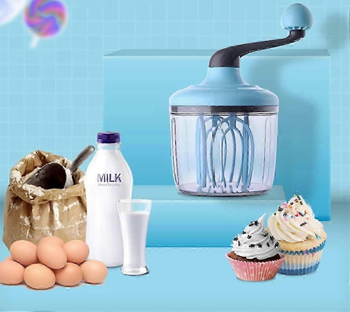 Multifunction Egg Whisk Milk Mixer with Ergonomic Removable Handle for Kitchen Restaurant Bakery