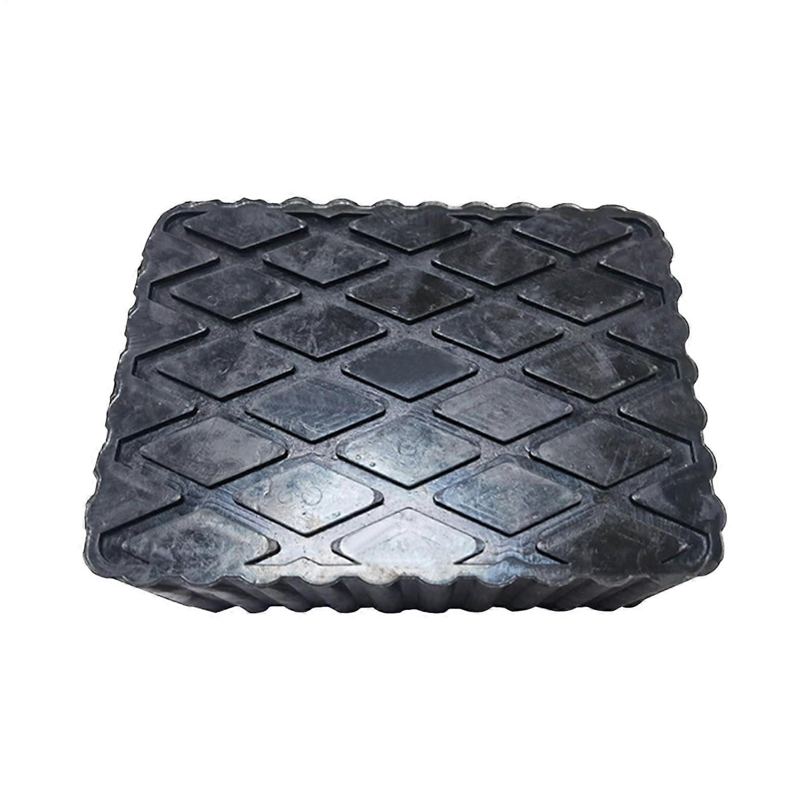 Rubber lifting blocks Square vehicle lifting pads Nonslip support blocks for undercarriages in workshops home use