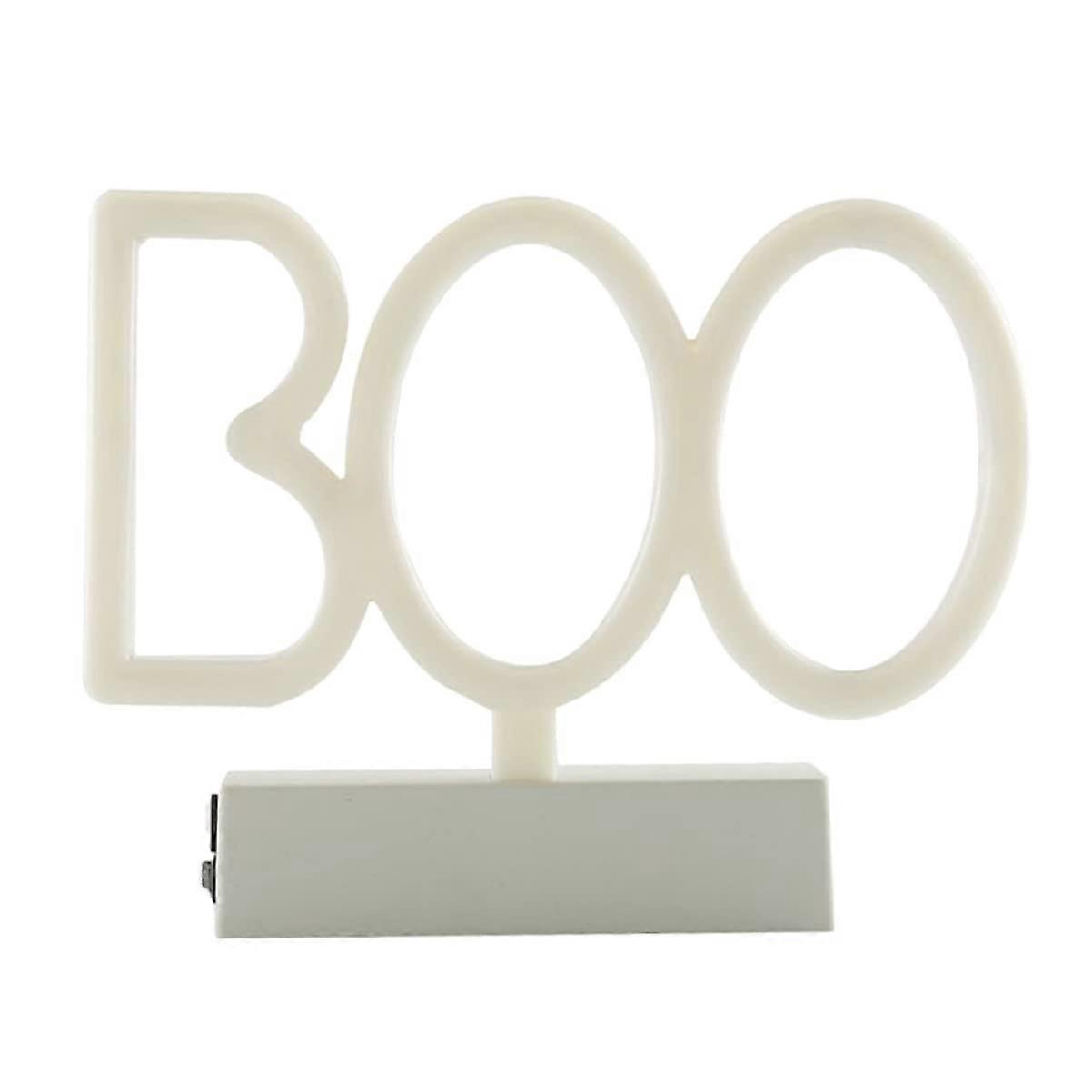 Unique Desktop Halloween Night Light Neon Lamp Battery Night Light For