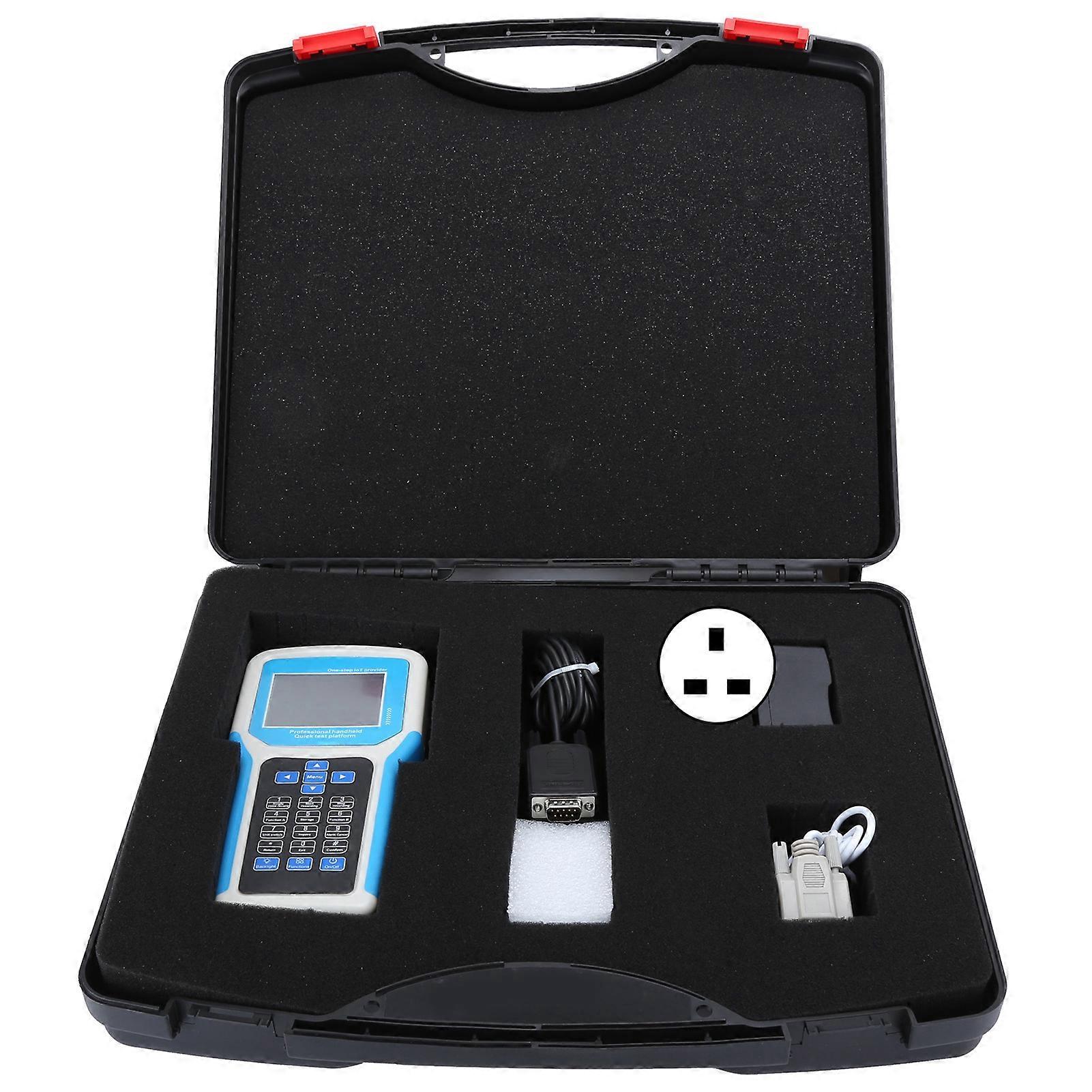Smart Soil Tester for Temperature, Humidity, EC, pH, NPK – English Version with UK Plug (100-240V)