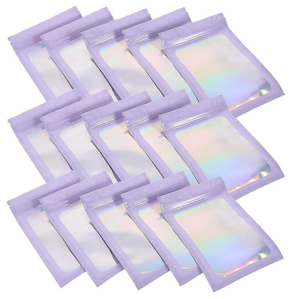 Sealable Packaging Bags 200Pcs Rectangular Shape For Everyday Use Suitable For Secure Storage Of Jewelry And Nail Art Accessories