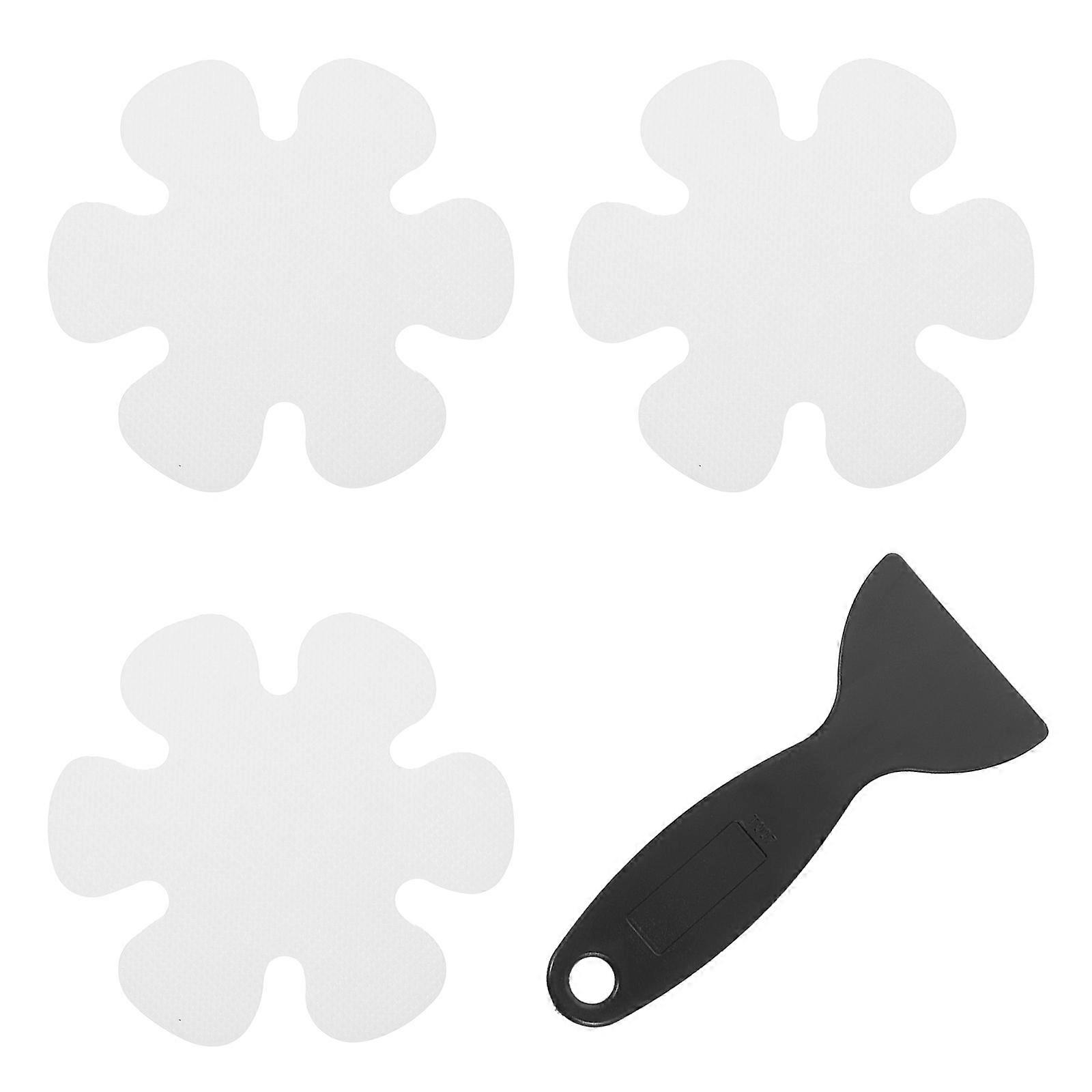 Bathtub Floor Stickers Kit Perfect For Families And Homeowners In Bathrooms And On Floors Featuring Easy Application And Waterproofing - 20 Sheets