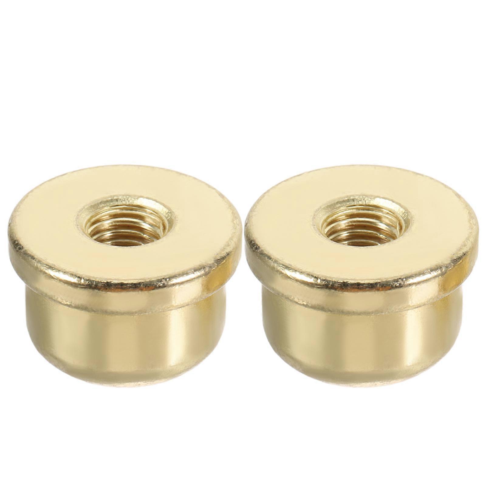 2pcs Lamp Finial Cap Adapter for Shade Holder Harp Decorative Knob for Table and Floor Lamps Lighting Decor