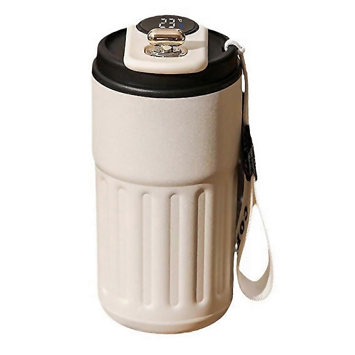 For 450ml smart thermosbottle digital led temperature coffee