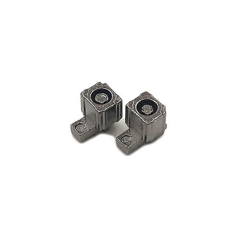 Video Game Parts 10 Pieces Metal Clasp Buckle for Nintendo Switch NS NX JoyCon Replacement Parts (Color: Black Metal)