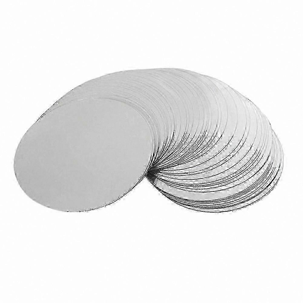 300 Pack 3" Silver Wine Pourer Discs with Drip-Free Design for Smooth Pouring