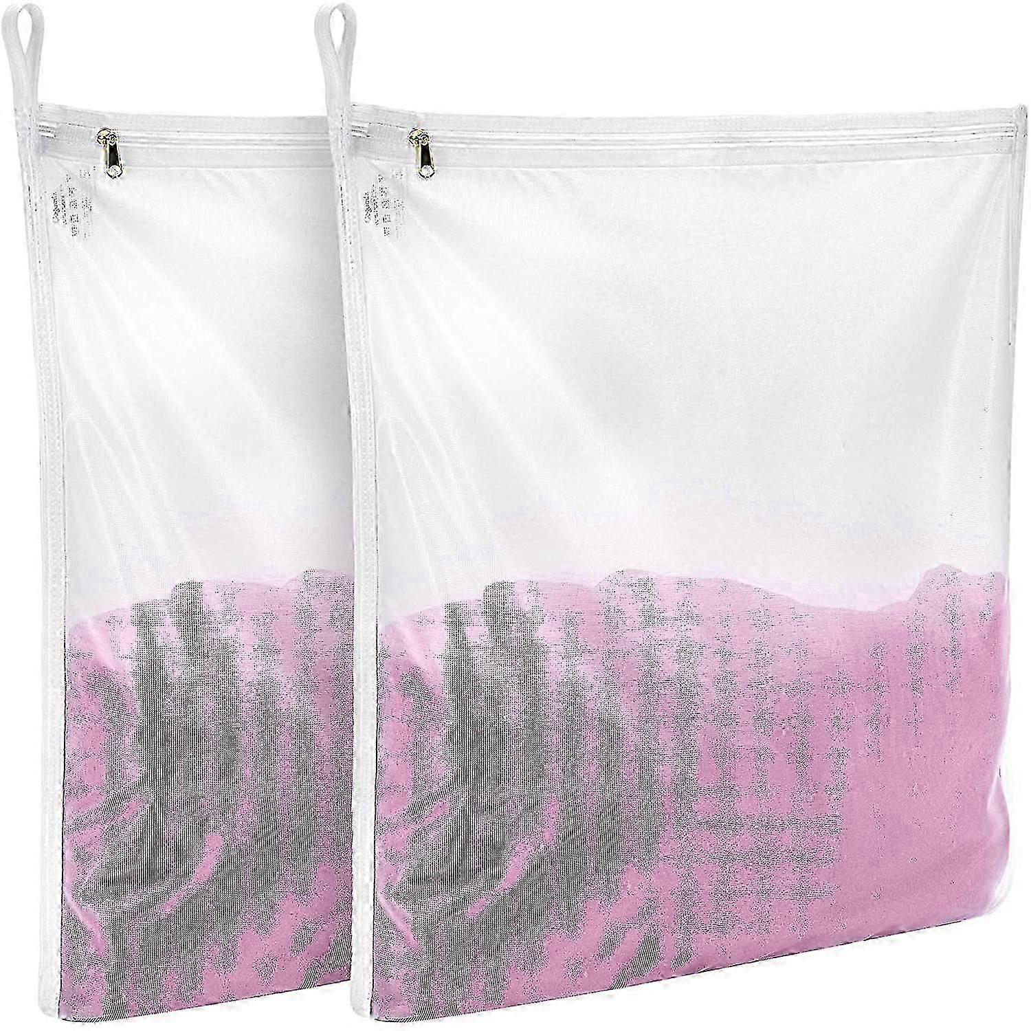 Zipper Delicate Laundry Bag for Travel with Mesh Organization