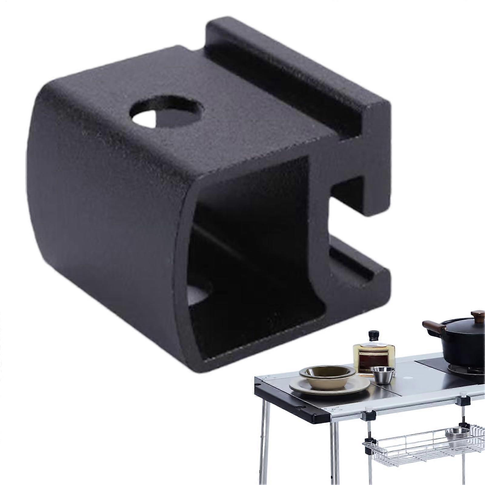 Camping Table Slide Buckle For Hiking Backpacking And Picnic Black Furniture Extensions Hardware