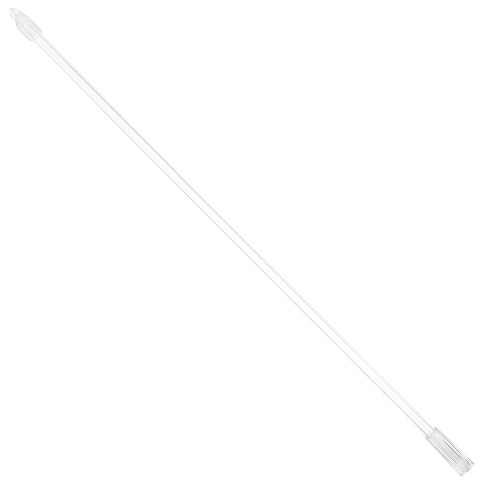 Blind kallistussauvan vaihto pystysuora sokea sauva läpinäkyvä sokea tanko koukulla