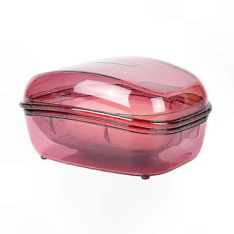 Large Clear Plastic Soap Containers for Home and Kitchen Use, Set of 2