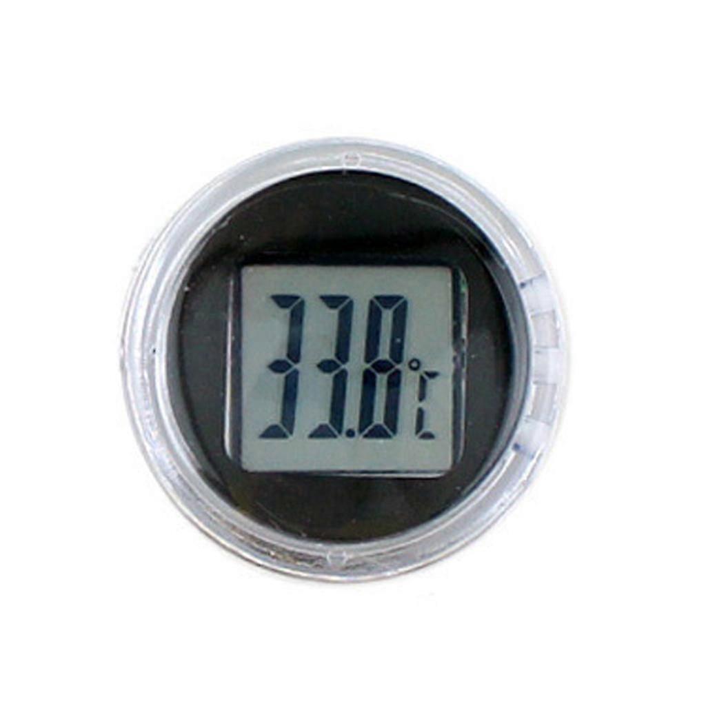 Durable Digital Electronic Thermometer Clock Motorcycle Meter Waterproof