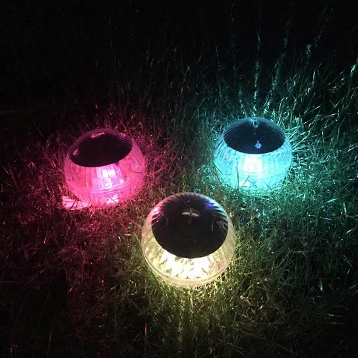 Solar Floating Pool Light IP44 Waterproof LED Glow Ball Lamp for Garden, Pond, Fountain, and Home Decor (7 Color Options)