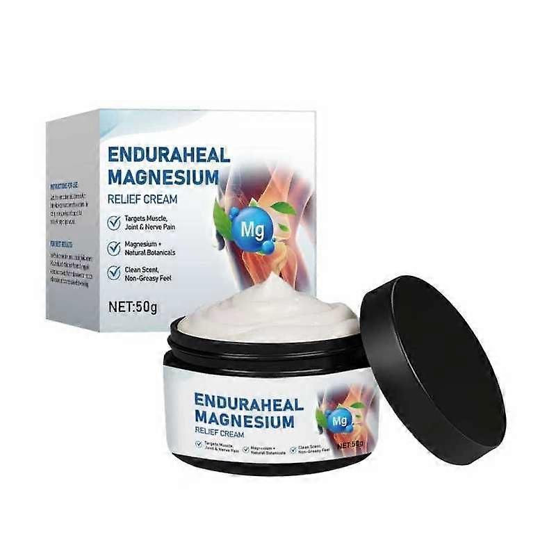 Magnesium Pain Healing Bone Cream, 2025 New Joint Relief Cream, Joint Massage Cream, Fast Acting for Back, Neck, Hands, Knees