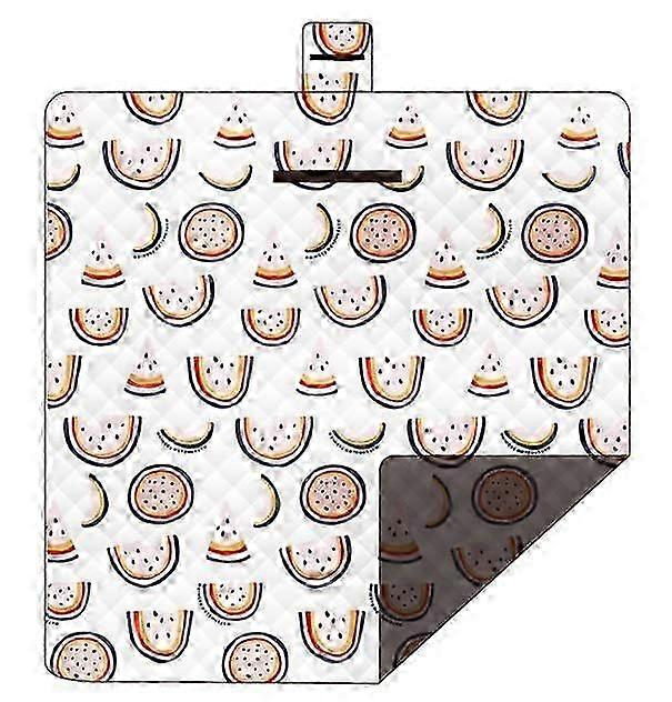 Tapis de pique-lavable en machine tapis de sol imperméable
