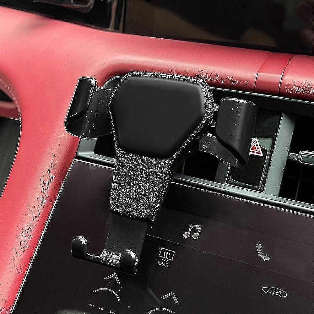 フィアット 500 500c 500x 500L アバルト 695 用調整可能なカーベント電話ホルダー、クイックリリースベントマウント、オートアクセサリー