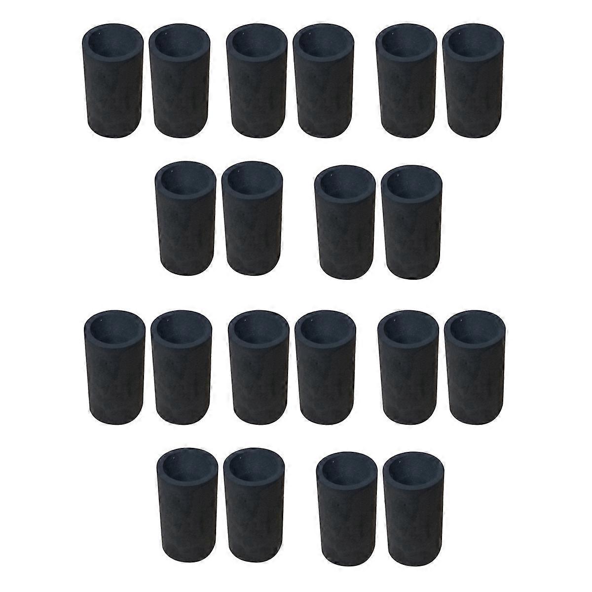 20Pcs Boron Carbide Sandblasting Machine Nozzle Air Sandblasting for Sandblast Cabinet 35X20X8mm