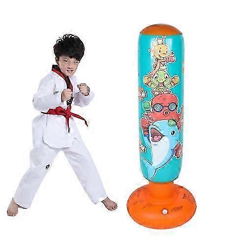 Cartoon Underwater Animal Pattern Children Inflatable Vertical Boxi...