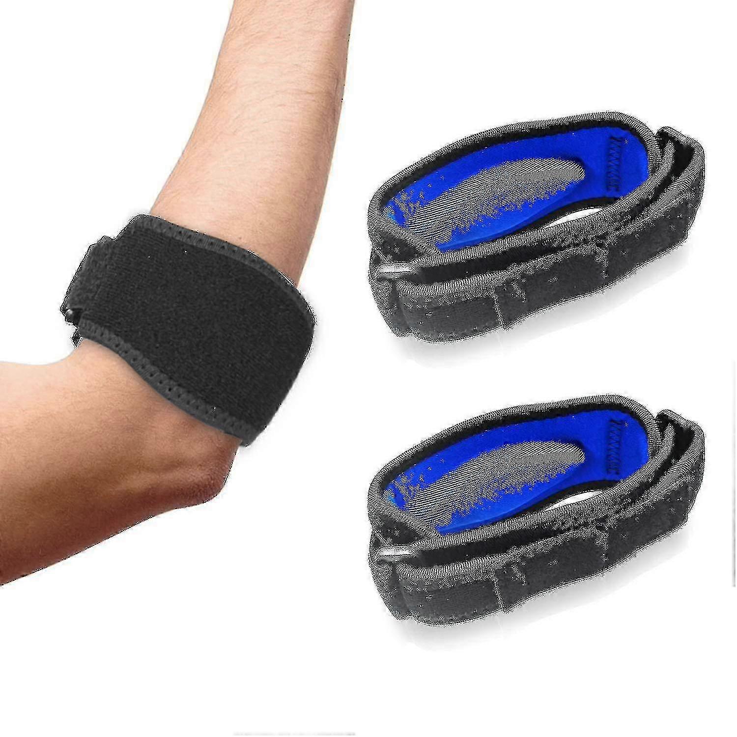 Ellbogenstütze Tennisgurt, 2er Pack Tennis Ellbogenstütze, Beste