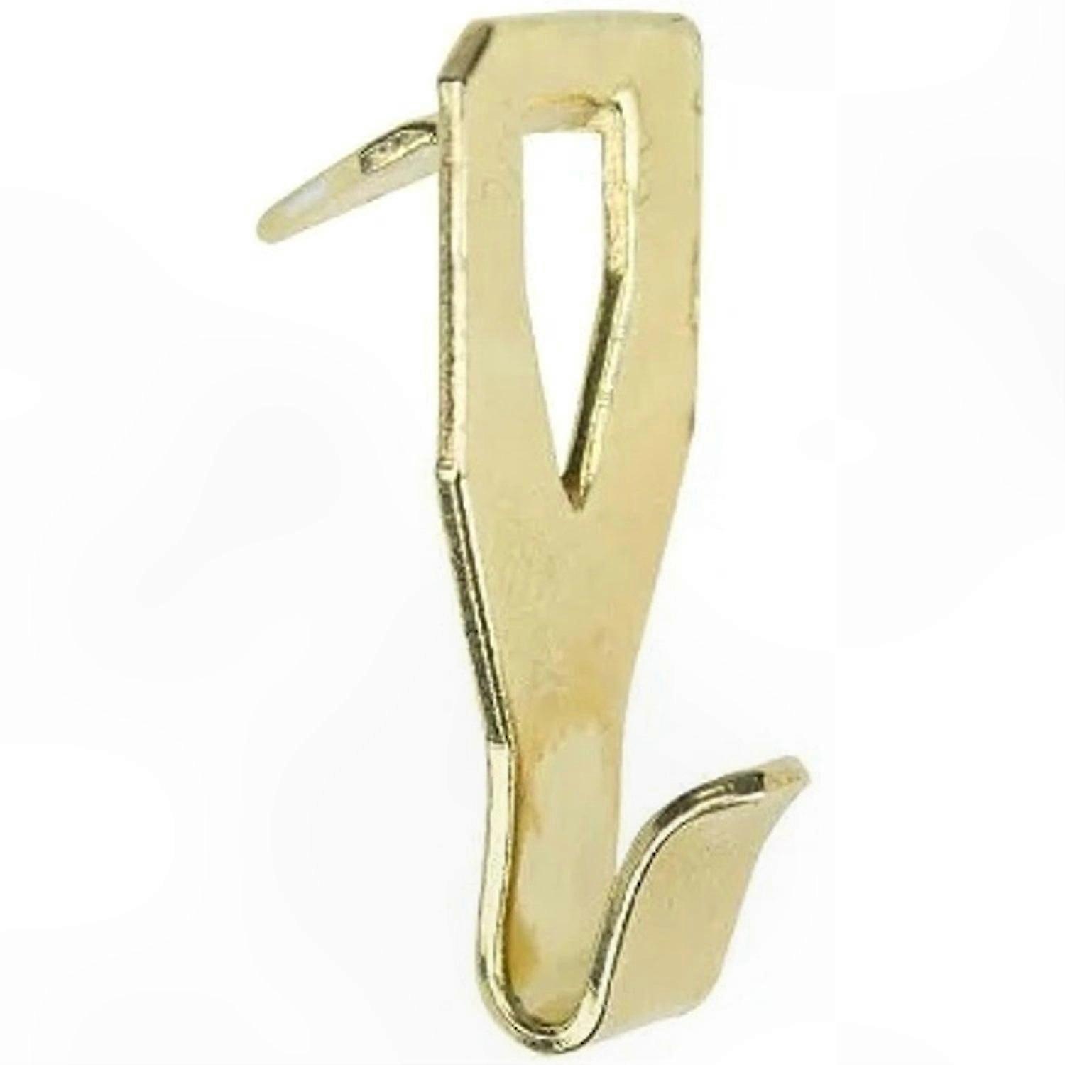 10-Pack Push-In Hooks for Plasterboard Hanging