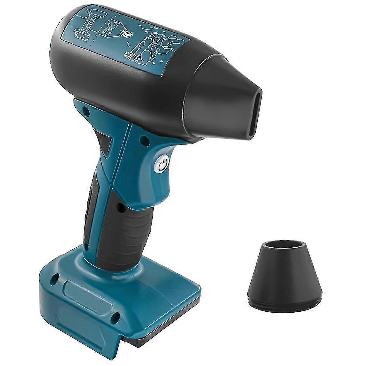 Mini Jet Blower, Portable Violent Turbo Fan for 18V Battery, Cordless High Speed Handheld Fan