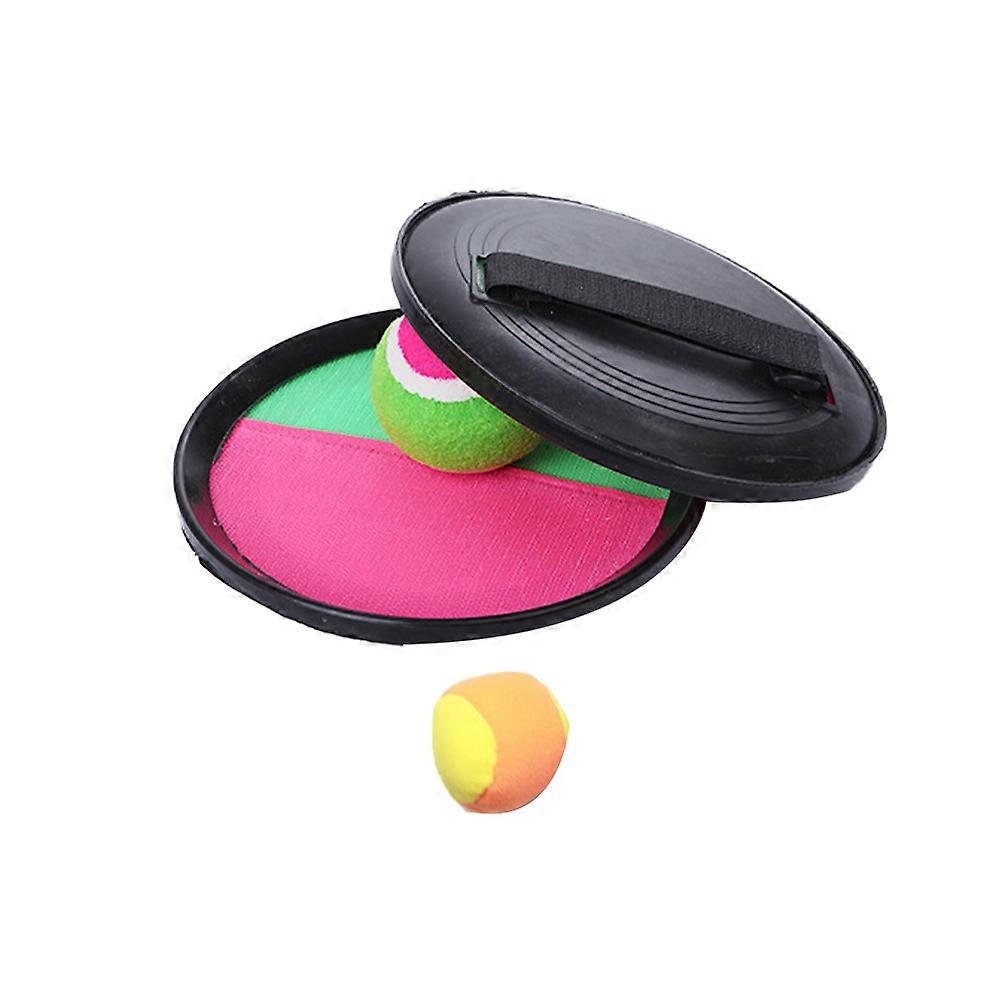 Toss And Catch Game Set 1 Set 4Pcs For Family Gatherings Outdoor Activities To Enjoy With 2 Black Catch Boards And 2 Colorful Balls