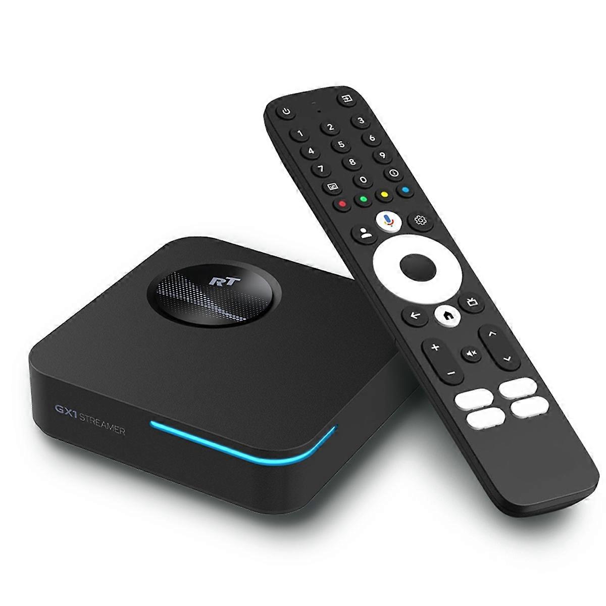 GX1 UHD for TV 12 Box 4GB 32GB Support 2T2R Wifi6 BT Android TVBox EU Plug