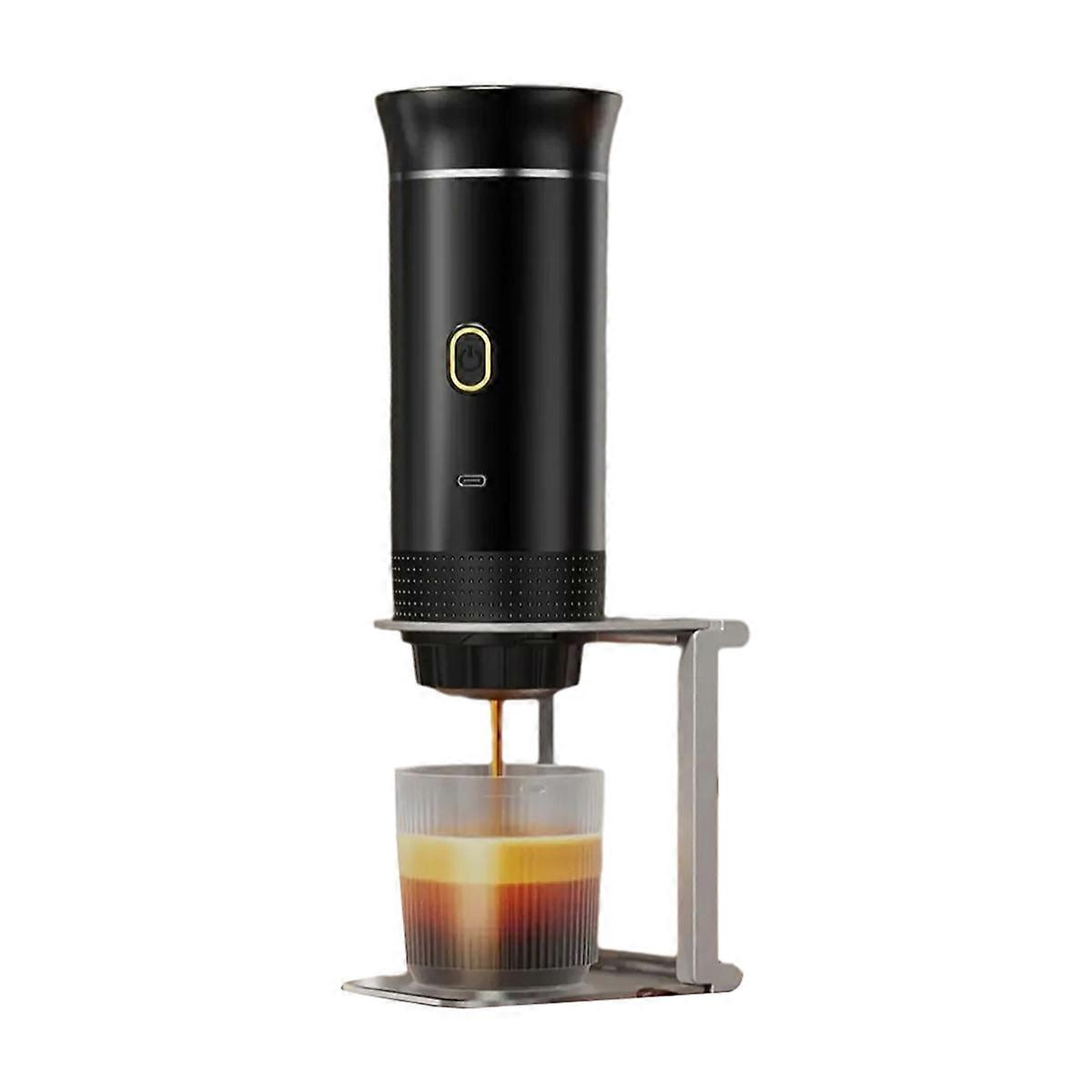 Wireless Electric Portable Espresso Coffee Machine for Camping Coffee Maker Capsule Powder Travel Coffee Maker B